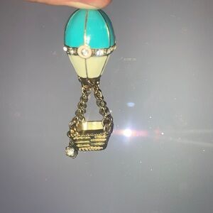 3/$5 Hot Air Balloon Gold Pendant